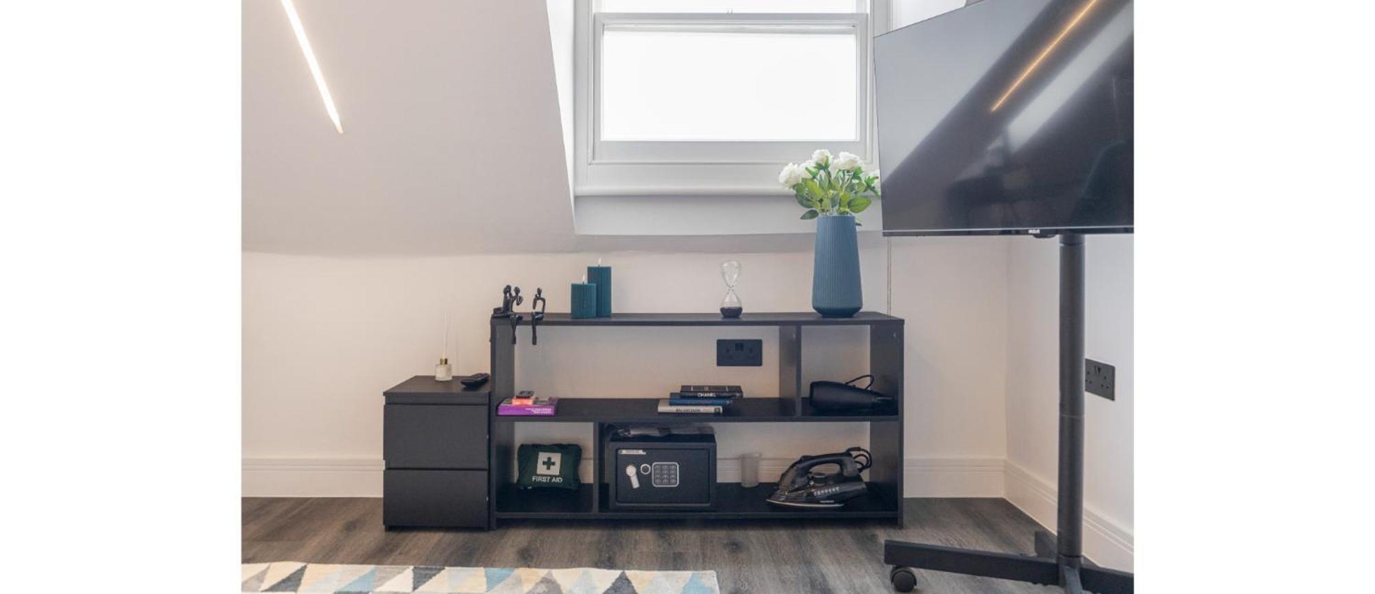 Turquoise Serenity In Apartment
